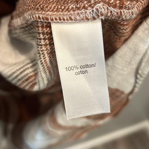 Maurice’s Brown Cabin Plaid Boyfriend Button Down Shirt - Picture 5 of 5